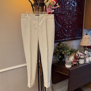 Express Cream Editor Pants
